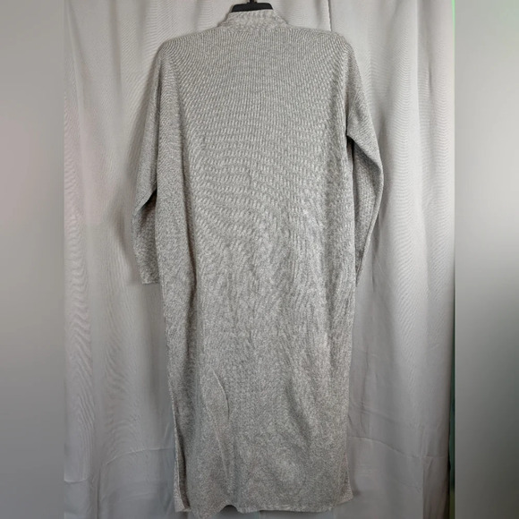 Banana Republic Light Gray Women's Extra Long Cardigan. Nwot - Picture 4 of 6